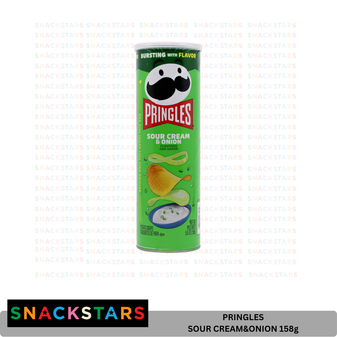 Pringles Potato Chips Sour Cream & Onion
