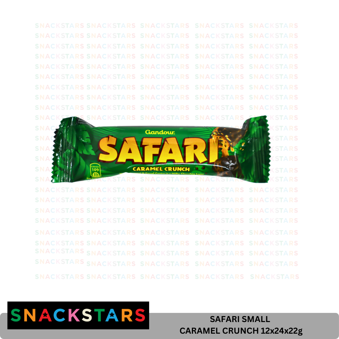 Safari Small Caramel Crunch Bar